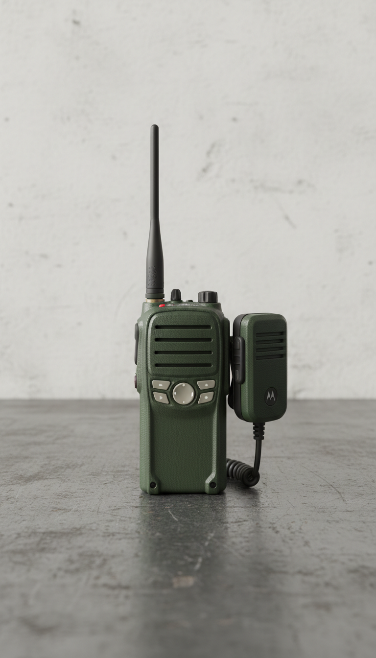 Digital radio with remote speaker microphone