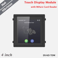 Hikvision 4 inch Modular Door Station Touch Display Mifare Card Reader